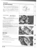 Предварительный просмотр 41 страницы Honda Elite 50 1987 Service Manual