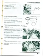 Предварительный просмотр 58 страницы Honda Elite 50 1987 Service Manual