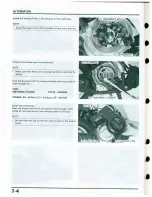 Предварительный просмотр 65 страницы Honda Elite 50 1987 Service Manual