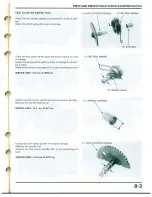 Предварительный просмотр 70 страницы Honda Elite 50 1987 Service Manual