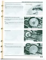 Предварительный просмотр 76 страницы Honda Elite 50 1987 Service Manual