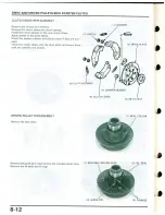 Предварительный просмотр 79 страницы Honda Elite 50 1987 Service Manual