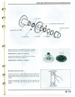 Предварительный просмотр 80 страницы Honda Elite 50 1987 Service Manual