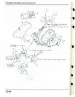 Предварительный просмотр 107 страницы Honda Elite 50 1987 Service Manual