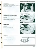 Предварительный просмотр 116 страницы Honda Elite 50 1987 Service Manual