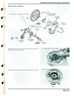 Предварительный просмотр 118 страницы Honda Elite 50 1987 Service Manual