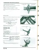 Предварительный просмотр 123 страницы Honda Elite 50 1987 Service Manual