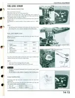 Предварительный просмотр 148 страницы Honda Elite 50 1987 Service Manual