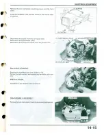 Предварительный просмотр 150 страницы Honda Elite 50 1987 Service Manual