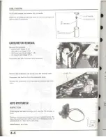 Предварительный просмотр 33 страницы Honda Elite 50 LX Service Manual