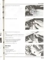 Предварительный просмотр 38 страницы Honda Elite 50 LX Service Manual