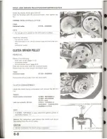 Предварительный просмотр 71 страницы Honda Elite 50 LX Service Manual