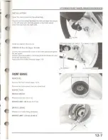 Предварительный просмотр 106 страницы Honda Elite 50 LX Service Manual