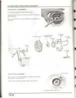 Предварительный просмотр 107 страницы Honda Elite 50 LX Service Manual