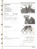 Предварительный просмотр 112 страницы Honda Elite 50 LX Service Manual