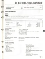 Предварительный просмотр 116 страницы Honda Elite 50 LX Service Manual