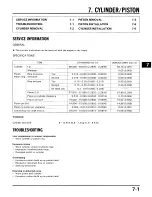 Предварительный просмотр 83 страницы Honda Elite CH 150 H Service Manual