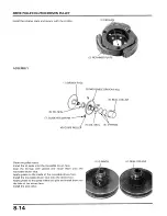 Предварительный просмотр 103 страницы Honda Elite CH 150 H Service Manual