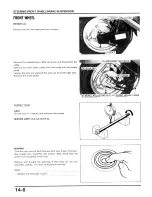 Предварительный просмотр 152 страницы Honda Elite CH 150 H Service Manual