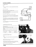 Предварительный просмотр 183 страницы Honda Elite CH 150 H Service Manual