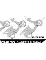 Honda Elite CH250 Owner'S Manual preview