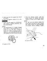 Предварительный просмотр 39 страницы Honda Elite CH250 Owner'S Manual