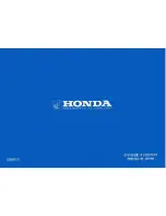 Preview for 99 page of Honda EM 5000 A Owner'S Manual