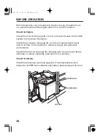 Предварительный просмотр 26 страницы Honda EM10000 Owner'S Manual