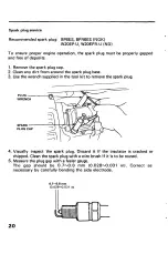 Preview for 22 page of Honda EM1600X Owner'S Manual