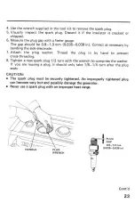 Preview for 26 page of Honda EM1800 Owner'S Manual