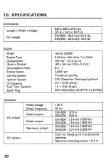 Preview for 33 page of Honda EM1800 Owner'S Manual