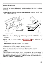 Предварительный просмотр 37 страницы Honda EM1800X, EM2200X Owner'S Manual