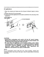 Предварительный просмотр 22 страницы Honda EM25 Owner'S Manual