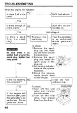 Предварительный просмотр 48 страницы Honda EM3000c Owner'S Manual