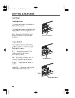 Предварительный просмотр 14 страницы Honda EM5000is Owner'S Manual