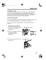 Предварительный просмотр 29 страницы Honda EM5000is Owner'S Manual