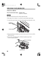 Предварительный просмотр 54 страницы Honda EM5000is Owner'S Manual