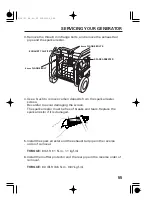 Предварительный просмотр 57 страницы Honda EM5000is Owner'S Manual