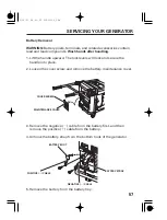 Предварительный просмотр 59 страницы Honda EM5000is Owner'S Manual