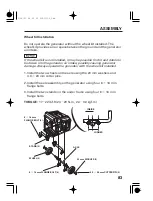 Предварительный просмотр 85 страницы Honda EM5000is Owner'S Manual