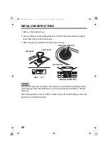 Предварительный просмотр 22 страницы Honda EM5000SX Owner'S Manual