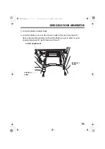 Предварительный просмотр 77 страницы Honda EM5000SX Owner'S Manual