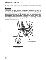 Предварительный просмотр 33 страницы Honda EM50is Owner'S Manual