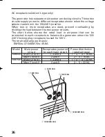 Предварительный просмотр 37 страницы Honda EM50is Owner'S Manual