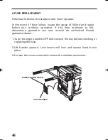 Предварительный просмотр 47 страницы Honda EM50is Owner'S Manual