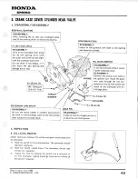 Preview for 47 page of Honda EM650 Shop Manual