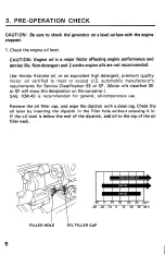 Preview for 8 page of Honda EMS4500 Owner'S Manual