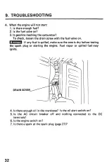 Preview for 34 page of Honda EMS4500 Owner'S Manual