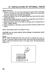 Preview for 40 page of Honda EMS4500 Owner'S Manual