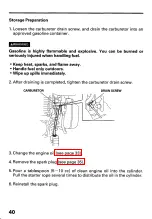 Preview for 42 page of Honda EN2500 Owner'S Manual